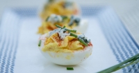 Photo of Blue Deviled Eggs